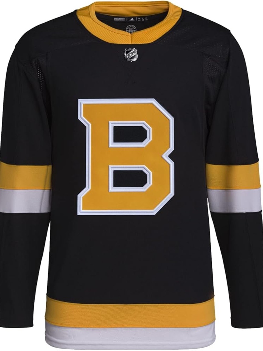 adidas Boston Bruins Primegreen Authentic Alternate Men's Jersey